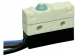 Subminiature snap-action switche, On-On, stranded wires, pin plunger, 2.6 N, 3 (3) A/250 VAC, IP67