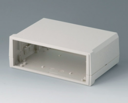 ABS enclosure, (L x W x H) 205 x 140 x 75 mm, gray white (RAL 9002), IP40, B3020127
