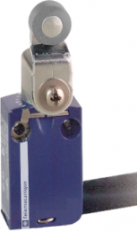 Switch, 2 pole, 1 Form A (N/O) + 1 Form B (N/C), roller lever, plug-in connection, IP66/IP67, XCMD2516L1