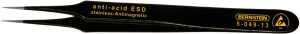 ESD SMD tweezers, uninsulated, antimagnetic, special steel, 110 mm, 5-049-13