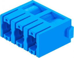 Socket/pin contact insert, 3 pole, unequipped, crimp connection, 09140033501