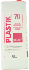 PLASTIK 70 Protecting and insulating varnish 74332-AA Kontakt Chemie can 5.0l