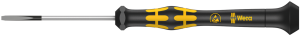ESD screwdriver, 1.2 mm, slotted, BL 40 mm, L 137 mm, 05030100001