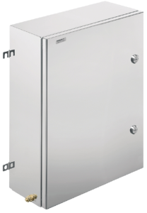 Stainless steel enclosure, (L x W x H) 200 x 450 x 620 mm, silver (RAL 7035), IP66, 1200730000