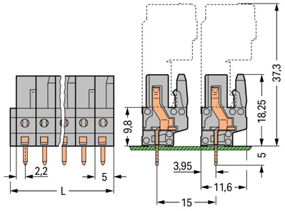 232-135 WAGO PCB Connection Systems Image 2