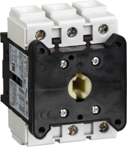 Load-break switch, Rotary actuator, 3 pole, 80 A, (W x H x D) 60 x 83 x 65 mm, V4