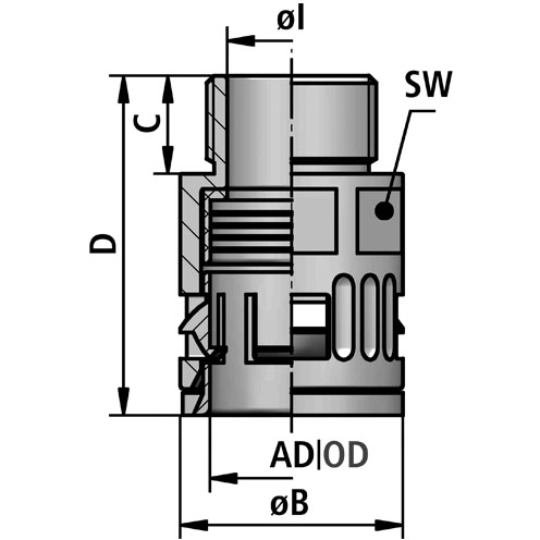 15020055018 Flexa Hose Fittings Image 2