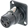 NM3FD-B Neutrik XLR Connectors