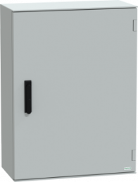 Control cabinet, (H x W x D) 847 x 636 x 300 mm, IP66, polyester, light gray, NSYPLM86VG