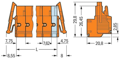 231-2707/037-000 WAGO PCB Connection Systems Image 2