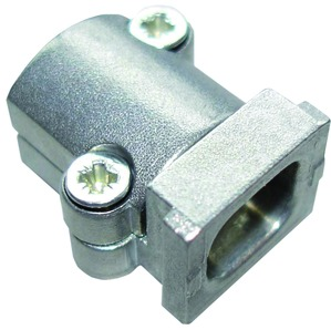 Cable clamp for D-Sub housing 9 pole to 37 pole, 61030000143