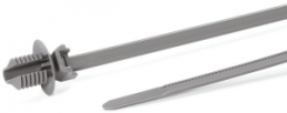 Cable tie outside serrated, polyamide, (L x W) 163 x 4.6 mm, bundle-Ø 1 to 35 mm, gray, -40 to 130 °C