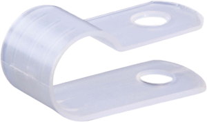 Cable clamp, max. bundle Ø 19 mm, polyamide, natural, (L x W) 35.5 x 12 mm