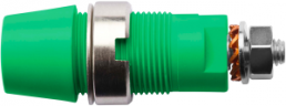 4 mm socket, screw connection, mounting Ø 12.2 mm, CAT III, green, SAB 6922 NI / GN