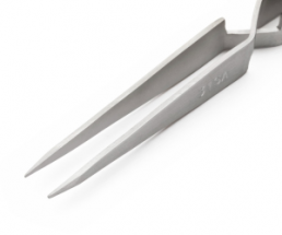 ESD Reverse tweezers, stainless steel, 125 mm, 31SA
