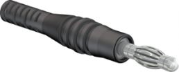 4 mm plug, solder connection, 2.5 mm², black, 64.9294-21