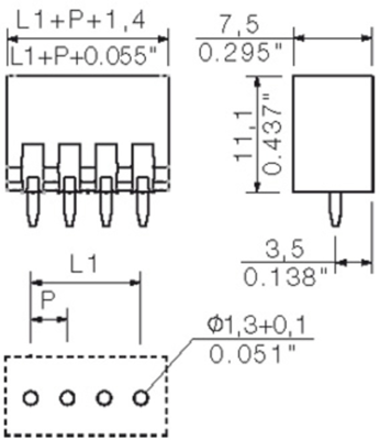 1604840000 Weidmüller PCB Connection Systems Image 3
