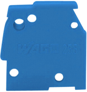 End plate for feed through terminal, 255-400
