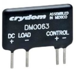 Solid state relay, 60 VDC, 3-10 VDC, 3 A, PCB mounting, DMO063