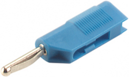 4 mm plug, screw connection, 2.5 mm², CAT O, blue, VSB 20 BL