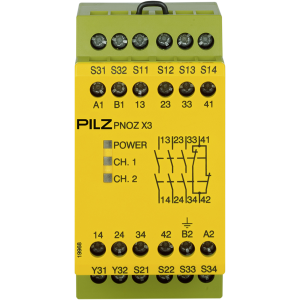 Monitoring relays, safety switching device, 3 Form A (N/O) + 1 Form B (N/C), 8 A, 24 V (DC), 110 V (AC), 774314