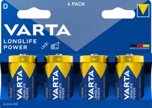 04920 121 424 VARTA Round Cells, 9V Blocks