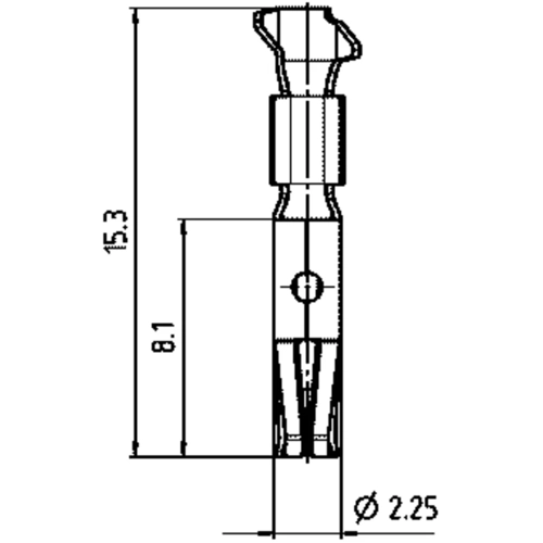 61 0798 098 00 binder Crimp Contacts Image 2