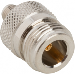 Coaxial adapter, 50 Ω, N socket to RP-SMA socket, straight, 242115RP