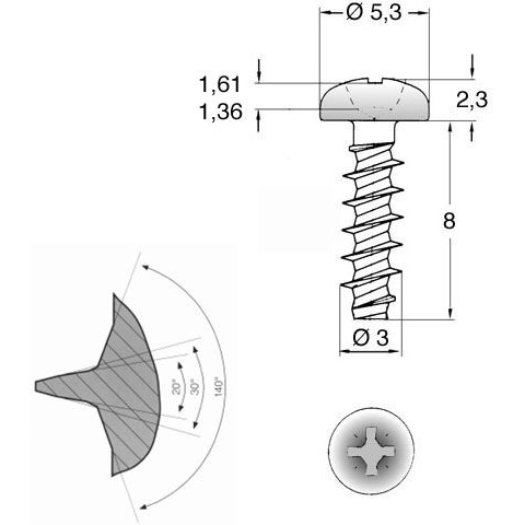 001.93.331 Ettinger Screws, Threaded Rods Image 2