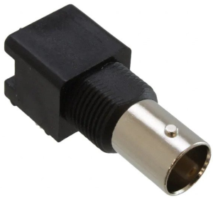 BNC socket 75 Ω, solder connection, angled, 112419