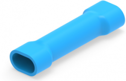 Butt connectorwith insulation, 1.25-2 mm², AWG 16 to 14, blue, 26.16 mm