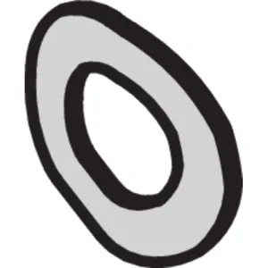 21100-207 NVENT SCHROFF Nuts, Washers, Rings