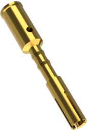 Receptacle, 0.75-1.5 mm², crimp connection, gold-plated, 44423414