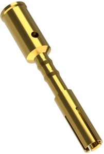 Receptacle, 0.75-1.5 mm², crimp connection, gold-plated, 44423186