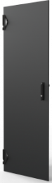 Varistar CP Steel Door, Plain With 3-Point Locking, RAL 7021, 33 U, 1600H, 600W, IP20