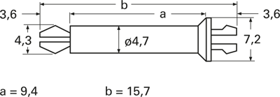 CBP37-C Panduit PCB Fasteners Image 2