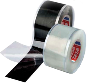Self-sealing silicone tape, 25 x 0.5 mm, silicone, black, 3 m, 4600 XTREME SW 3M 25MM