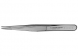 ESD tweezers, uninsulated, antimagnetic, stainless steel, 120 mm, TL 3-SA-SL