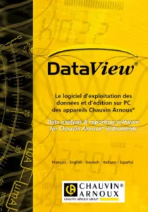 SOFTWARE DATAVIEW Chauvin Arnoux T&M Software and Licences