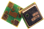 Digital pressure and altimeter sensor, 4.35-17.4 psi (300-1200 mbar), 1.5-3.6 V, MS563702BA03-50, SMD-4, -40 to 85 °C