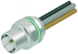 Sensor actuator cable, M12-flange socket, straight to open end, 5 pole, 0.3 m, 16 A, 21035992515