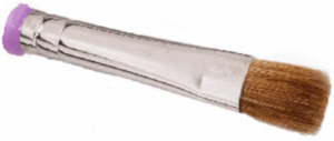 Dispensing brush for Luer-Lock cartridges, soft bristles, Gauge 16, 916BT-SOFT