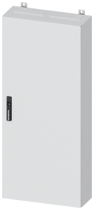 ALPHA 400, wall-mounted cabinet, IP55, protectionclass 2, H: 1250 mm, W: 550...