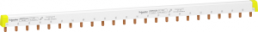 Phase bar, (W) 430 mm, white, for circuit breaker, A9XPH324