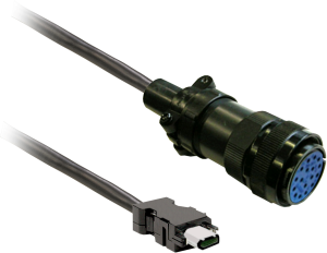 Encoder cable for servo motor, L 3 m, VW3M8D2AR30