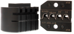 Crimping die for coaxial connectors, 91911-1