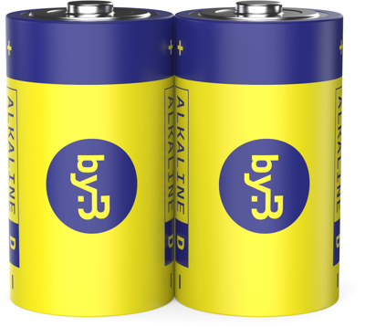 BYB-6-30A2010 by.B Round Cells, 9V Blocks Image 2