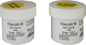 Silver-containing epoxy resin adhesive 50 g bottle, Panacol ELECOLIT 325 50 GR.