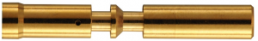 Receptacle, 2.5-4.0 mm², crimp connection, gold-plated, 09156006222