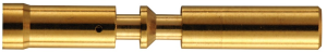 Receptacle, 0.75-2.5 mm², AWG 19-14, crimp connection, gold-plated, 09156006221